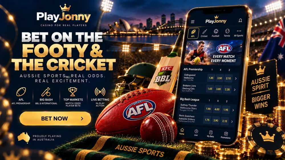 AFL and cricket betting markets Australian punters look for at PlayJonny